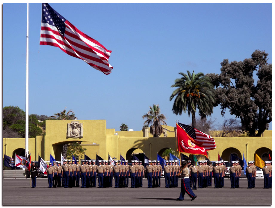 Marine Corps Graduation, San Diego CA