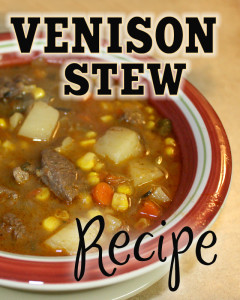 Venison Stew recipe