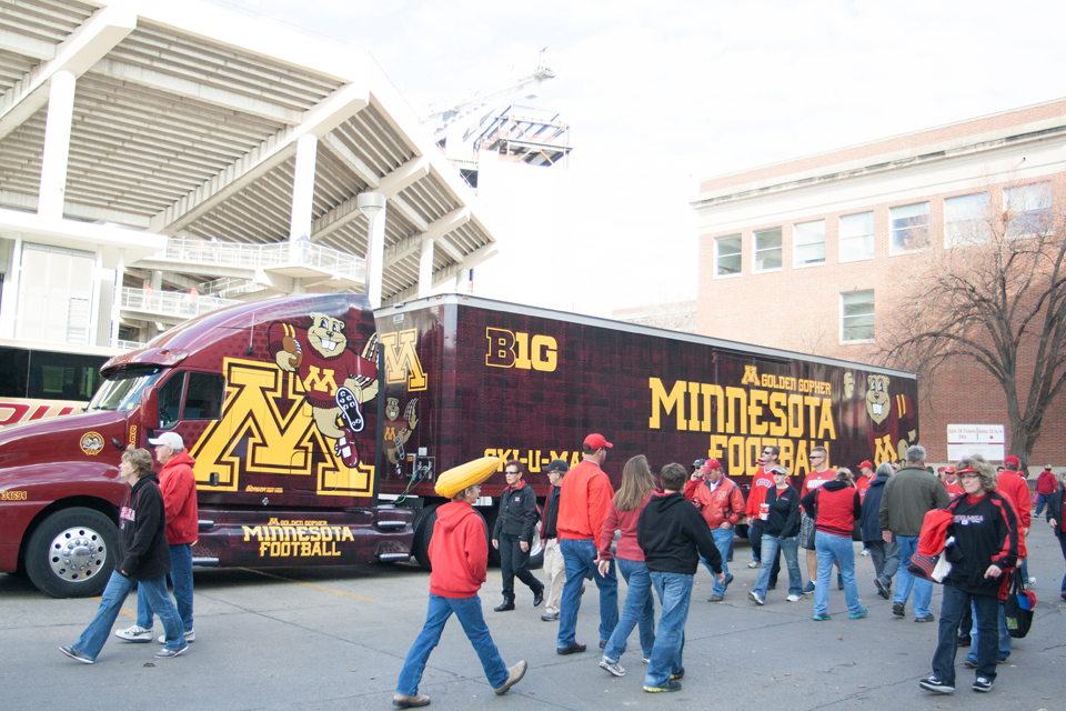 University of Minnesota visits the Huskers in Lincoln Nebraska