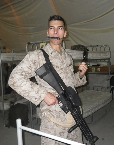 US Marine overseas heading to Afghanistan