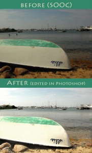 Using the histogram in Photoshop