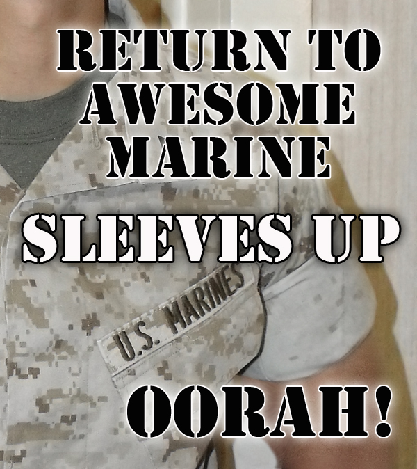On March 9, 2014 the United States Marine Corps is returning to rolled sleeves after more than a two year hiatus for their summer uniform of desert digital camo.