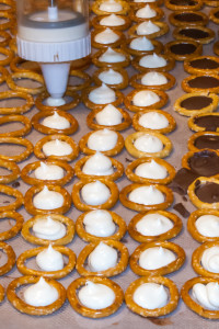 Making Christmas Pretzels