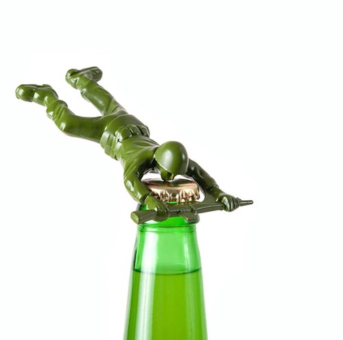 Army soldier bottle opener