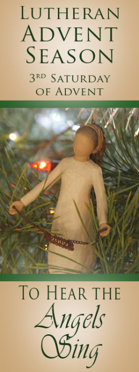 It came upon the Midnight Clear that glourious sound of old. With Angels bending near the earth to touch their harps of gold. Rejoice in the music of Christmas as the Lutheran Advent season comes to a close with music and lyrics of It Came Upon a Midnight Clear