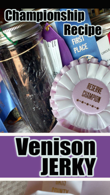 Make the best homemade jerky recipes that will win championships. Homemade sweet and spicy venison jerky marinade.