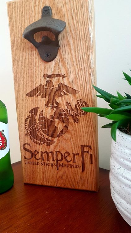 Find cool gifts for Marine veterans and their families. Marine drink beer, they dring lots of beer. This would be perfect for a USMC man cave.