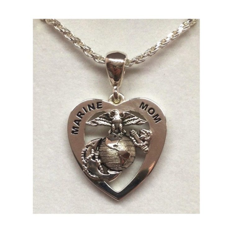 Marine Moms also need to celebrate the USMC birthdy. This US Marine Corps neckalce is a great gift to a Marine Mom for Christmas or on the USMC birthday